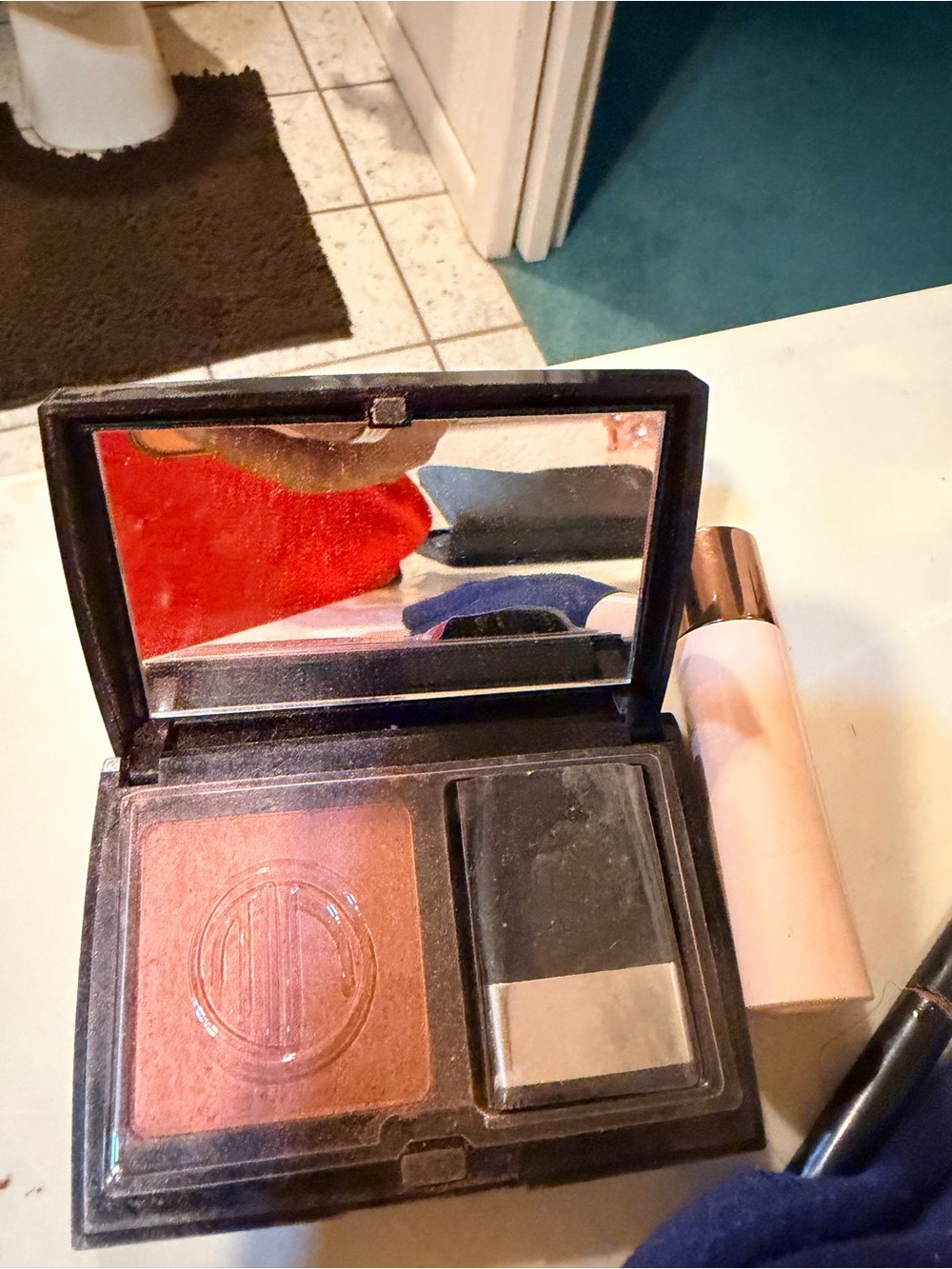 Merle Norman Peachy Coral Pressed Blush